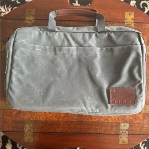 2 Goruck matching waxed canvas bags